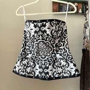 White House Black Market corset top